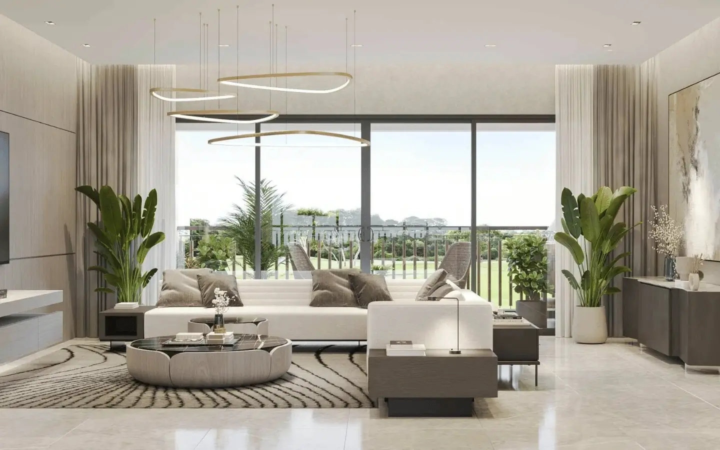 Sobha Aranya Living Room