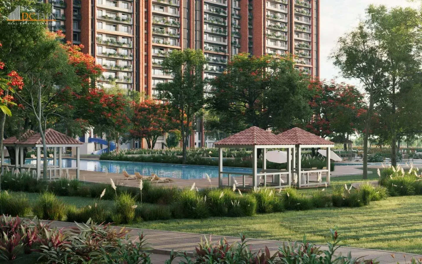 Sobha aranya swimming pool