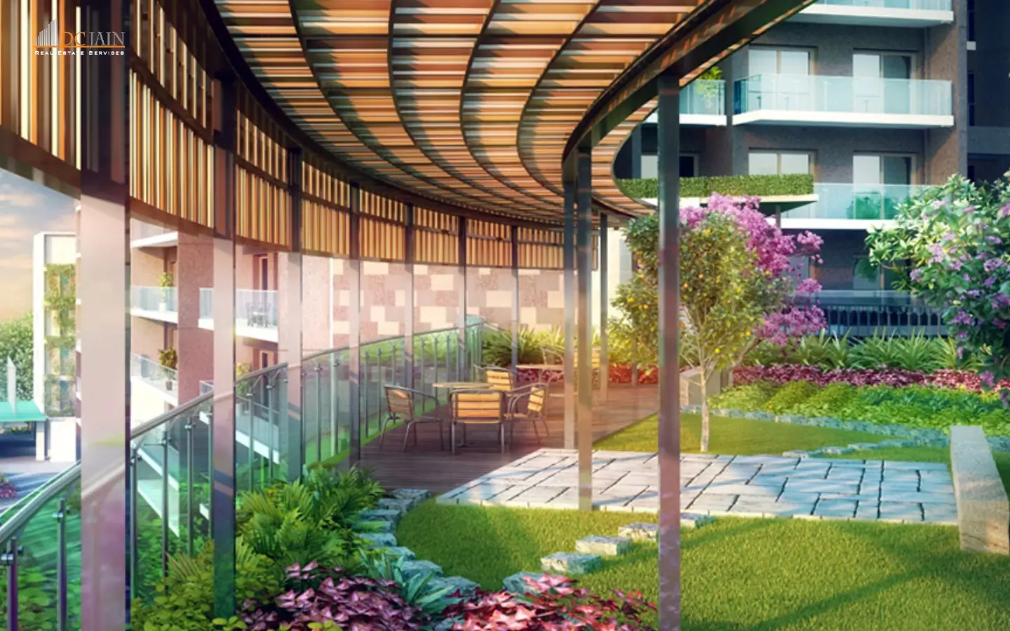 krisumi waterfall Residences Terrace Garden