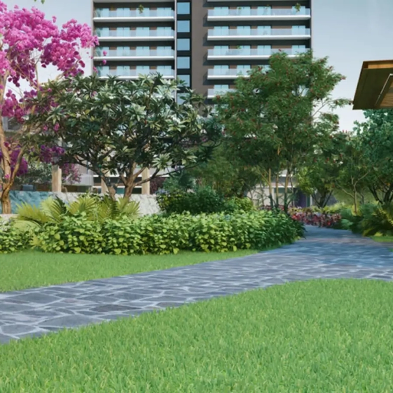 krisumi waterfall Residences Walking Track