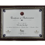 Certificate of Authorization-MGH