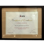 Certificate of Excellence-ATS