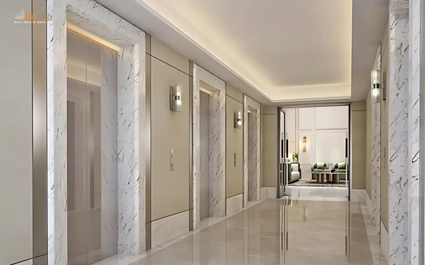 DLF-Privana-South-Lift-Lobby