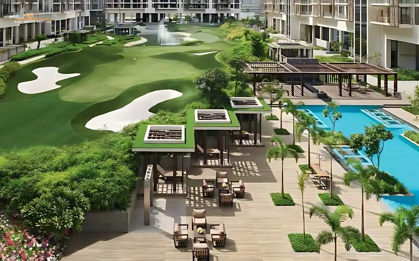 M3M Golf Hills Gurgaon Garden