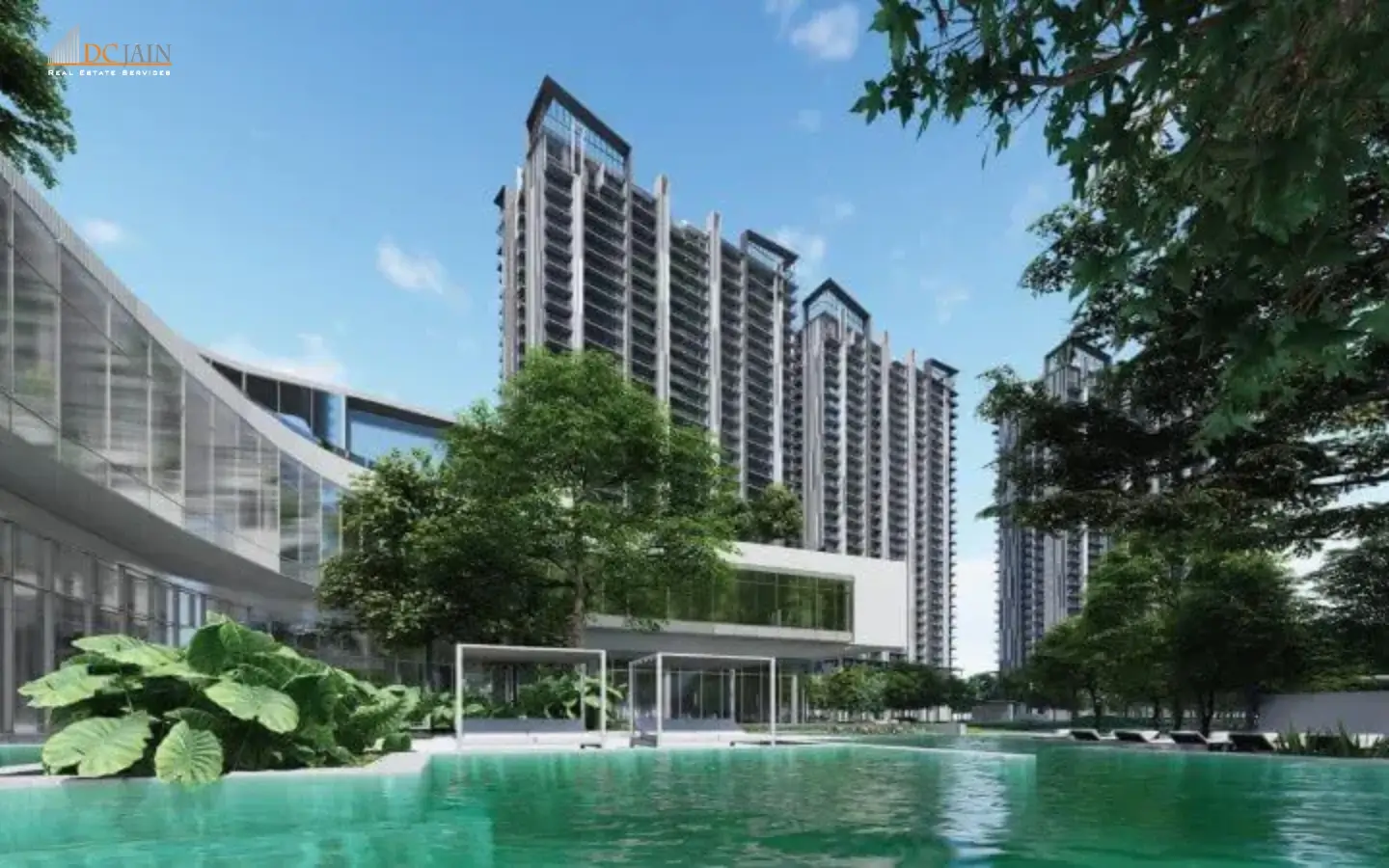 M3M-Golf Hills Gurgaon Swimming Pool Area