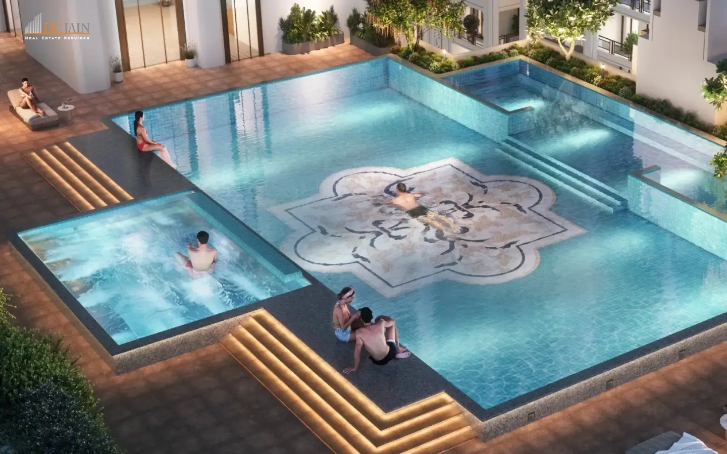 The Palatial by Hero Homes swimming pool