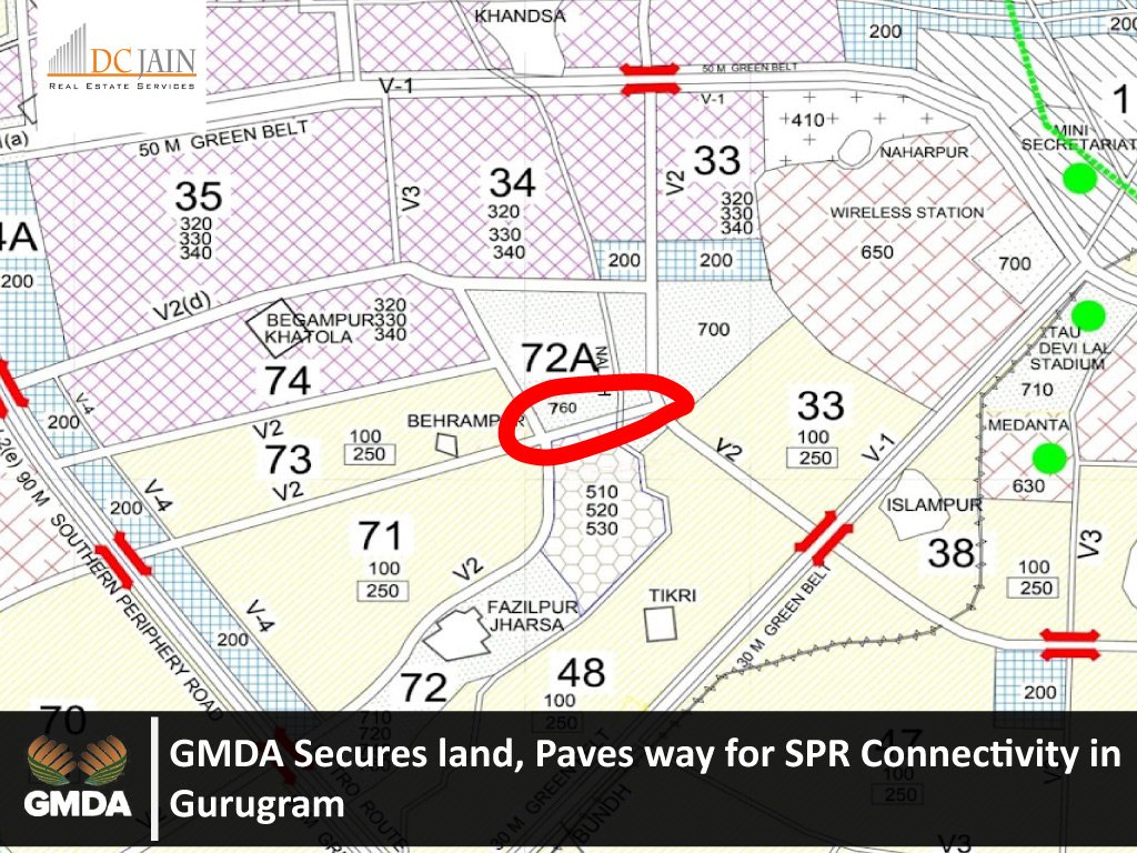 GMDA Secures land, Paves way for SPR Connectivity in Gurugram