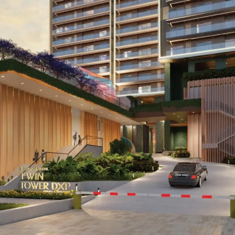 Signature Global Twin Tower DXP Entrance Lobby