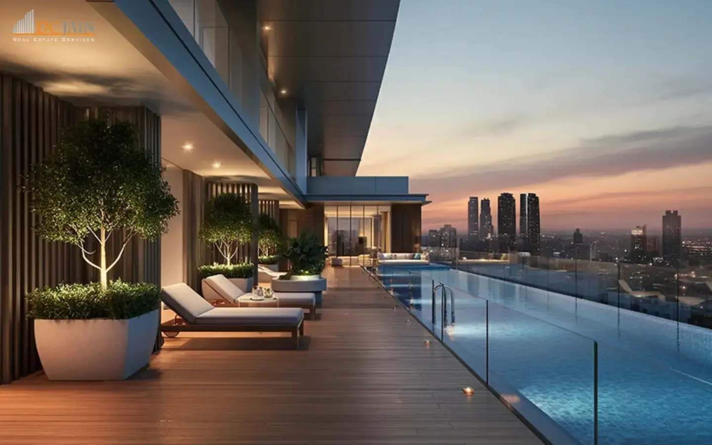 Signature Global Cloverdale SPR Lounge Deck