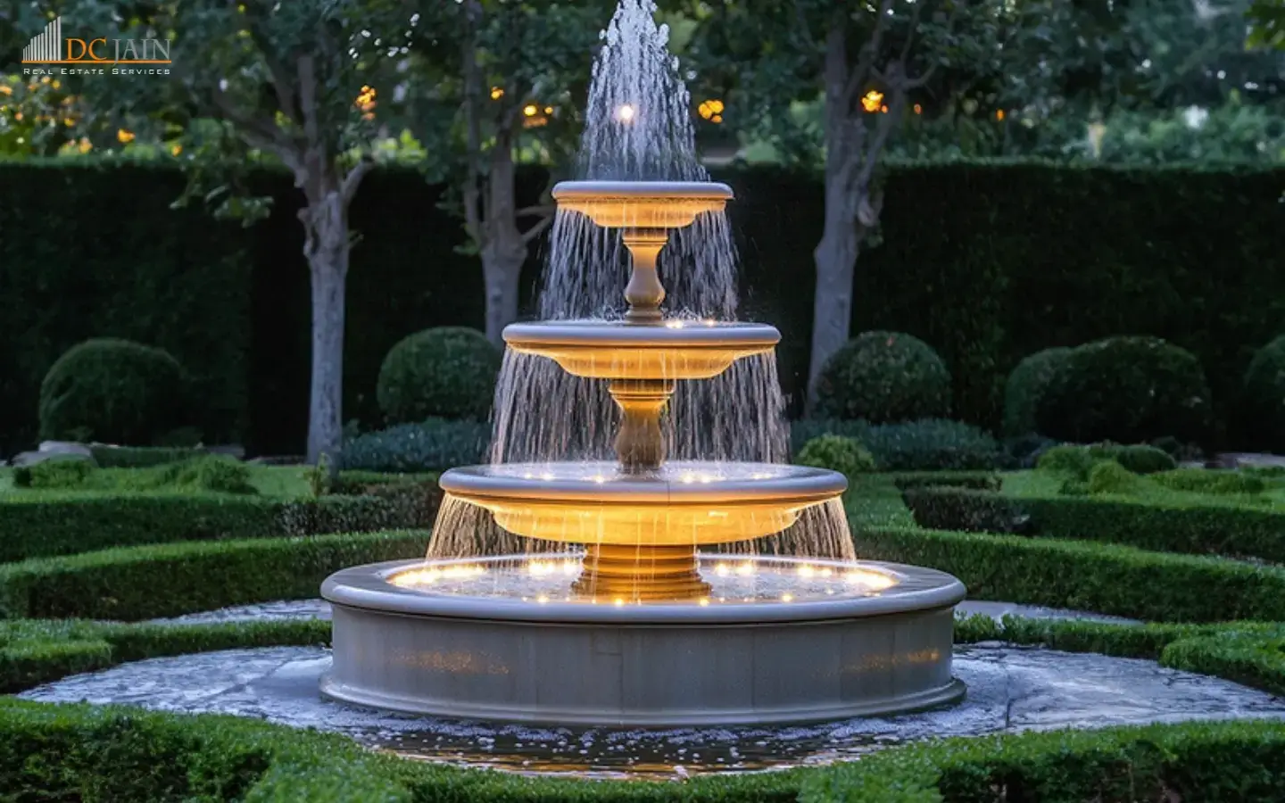 Signature Global Cloverdale SPR Entrance Fountain