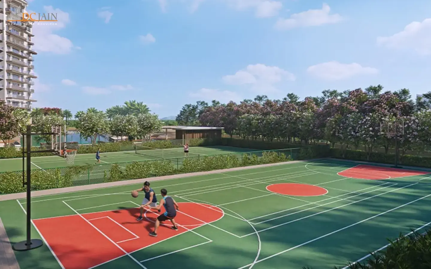 Signature Global De Luxe DXP Basketball court