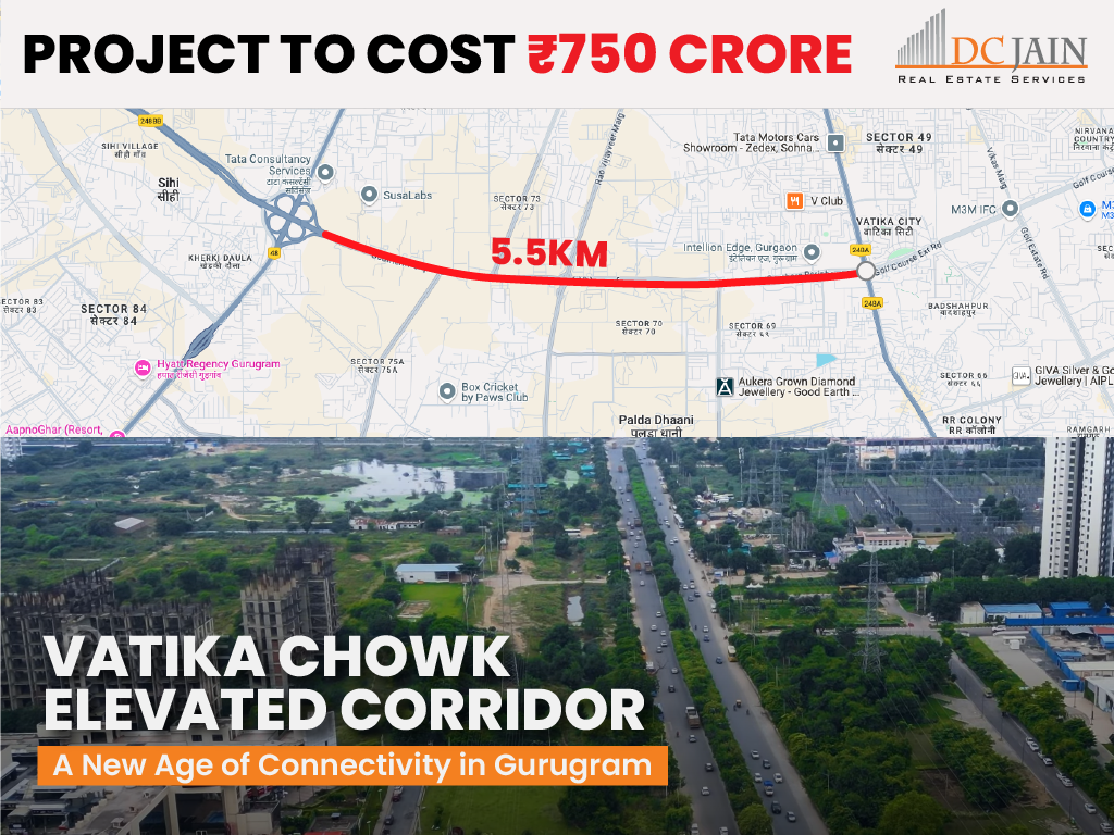 Vatika Chowk Elevated Corridor, A New Age of Connectivity in Gurugram