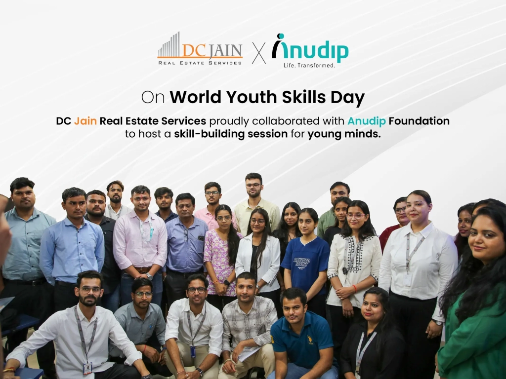 20250717_BlDC Jain Real Estate Services collaborates with Anudip Foundation for World Youth Skills Day, 2025