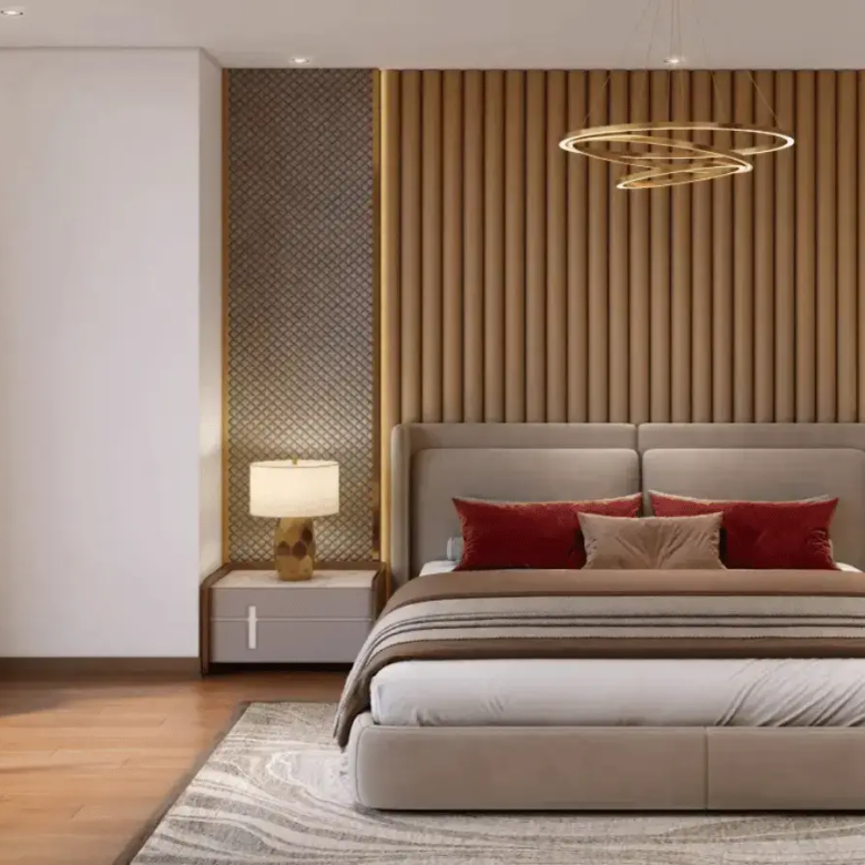 The dualis Sector-46 Bedroom