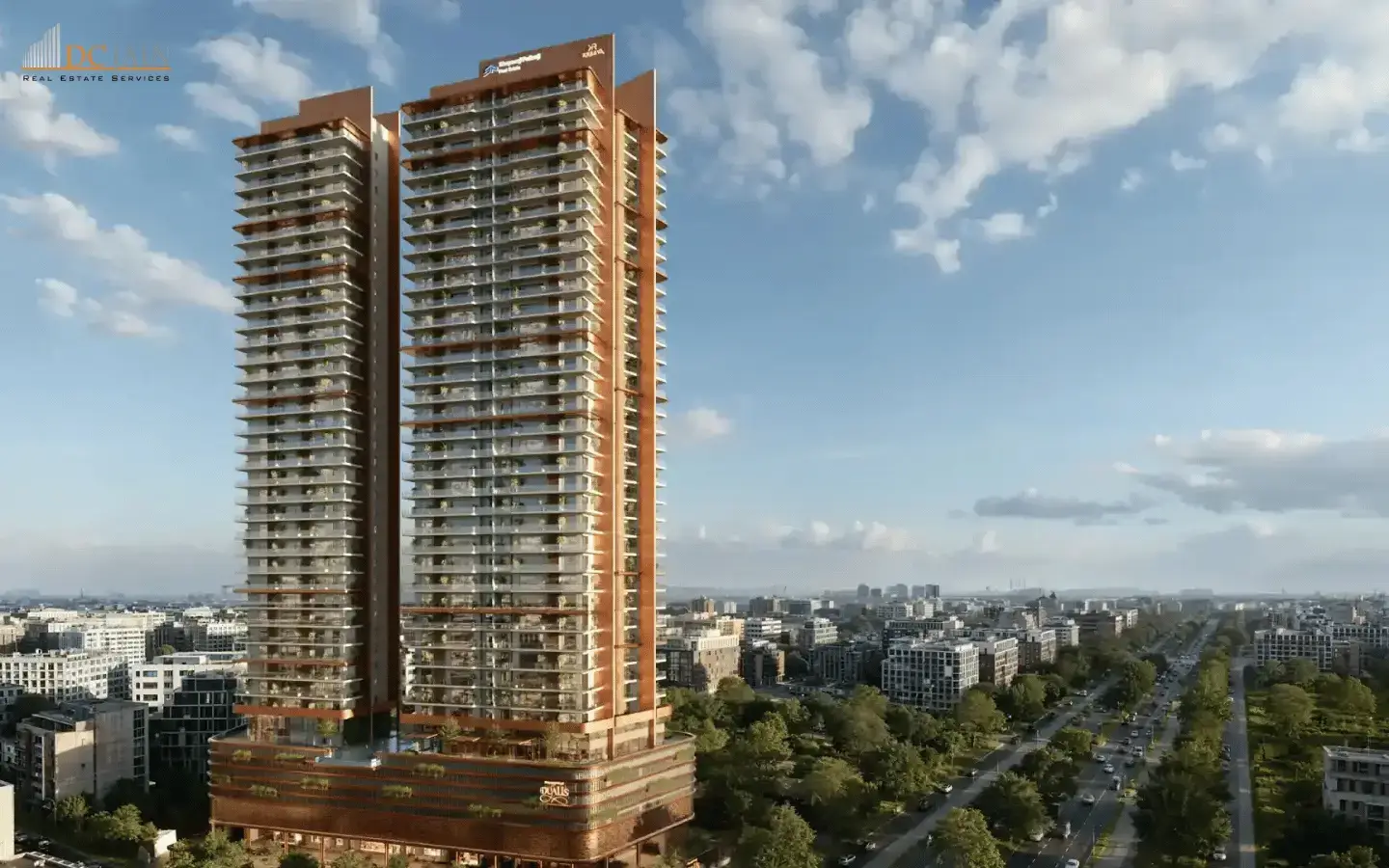 The dualis Sector-46 Building Elevation